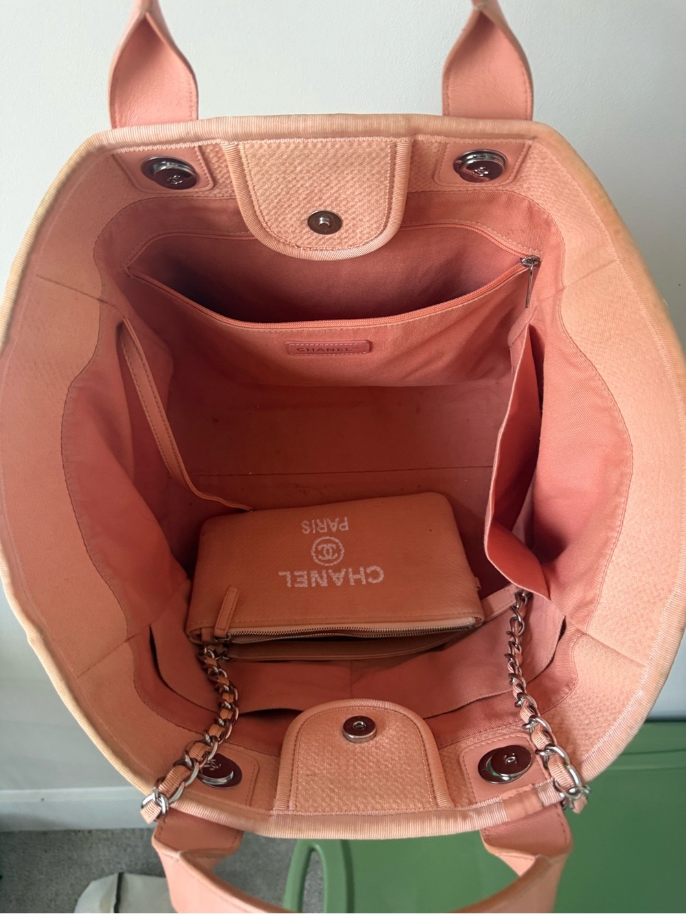 Canvas Deauville Tote Bag - Picture 4 of 8